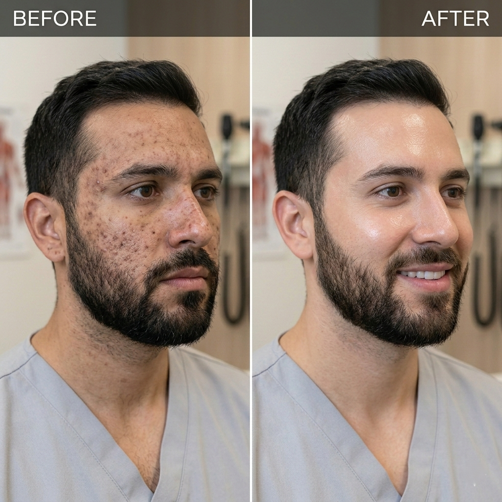 Acne Treatment Before and After